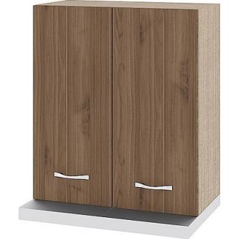 ИРИМ Горен шкаф с две врати за вграден аспиратор Сити МО-13 мока / орех адмирал 60 см