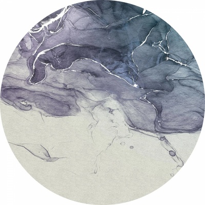 Komar KT-D1004 Kulatá samolepocí obrazová fototapeta Fabled INK velikost průměr 128 cm