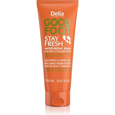 Delia Cosmetics Good Foot Stay Fresh hydratační balzám na nohy 250 ml