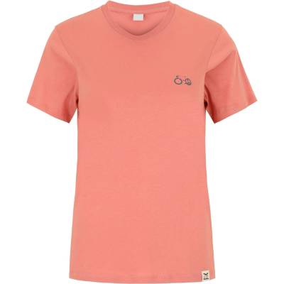 Iriedaily Дамска тениска Iriedaily Women's Peacy Ride Tee T-shirt - Mineral Red - размер XL (916-1042-0415)