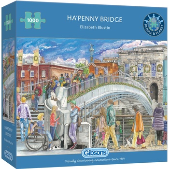 Image 1 of Gibsons - Puzzle Hapenny Bridge - 1 000 piese