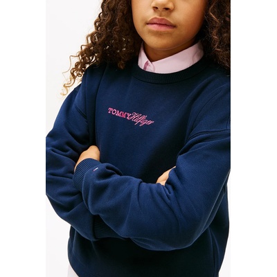 Tommy Hilfiger суичър за деца от памук (KG0KG09128.128.176.PPY2)