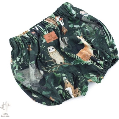 Makaszka Bambusové kraťásky bloomers WOODLAND