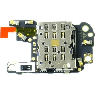 Huawei P30 Pro (VOG-L09) Čítač sim a microSD + anténa + mikrofón - originál Variant:: mikrofón, PCB doska, SIM čítač