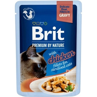 Brit Premium Cat Sterilised Chicken 85 g