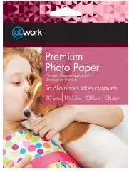 @Work Фотохартия Premium Photo 10х15см 230г 20 листа