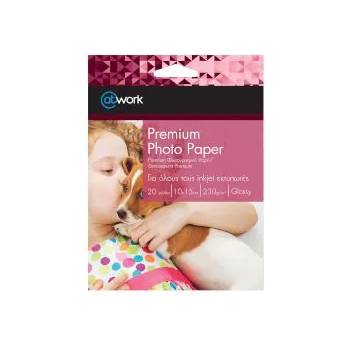 Image 1 of @Work Фотохартия Premium Photo 10х15см 230г 20 листа