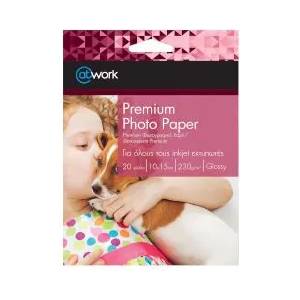 @Work Фотохартия Premium Photo 10х15см 230г 20 листа