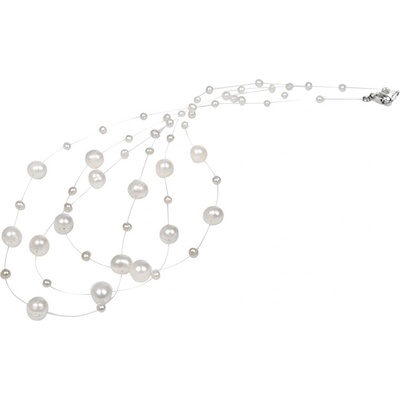 JwL Luxury Pearls Náhrdelník z levitujúich pravých perál JL0203