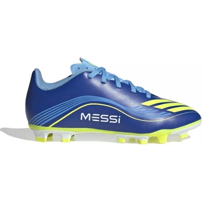 adidas F50 Messi Club Jr FG/MG team royal blue/solar yellow/semi blue burst