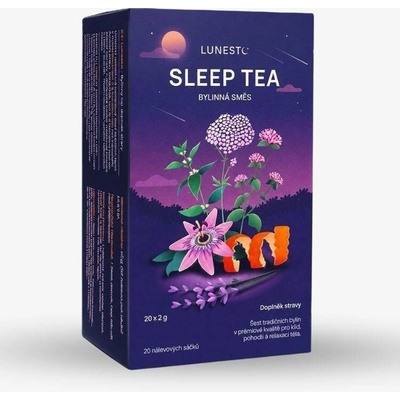 Lunesto Sleep Tea bylinný čaj 20 sáčků