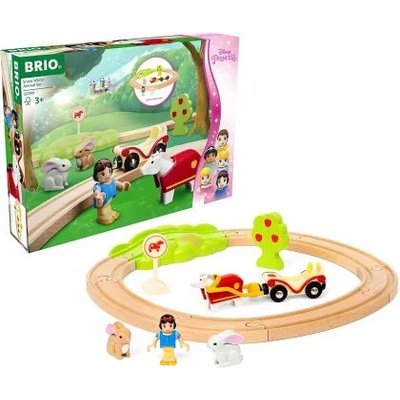 BRIO - Влак с релси - Снежанка с животни (32299)