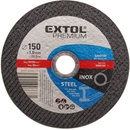 EXTOL PREMIUM řezný kotouč na ocel/nerez, 150x1,0x22,2mm