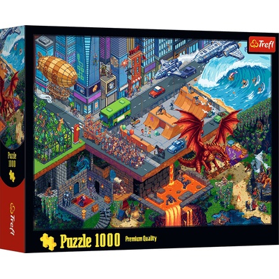 TREFL Pixelové mesto 1000 dielov