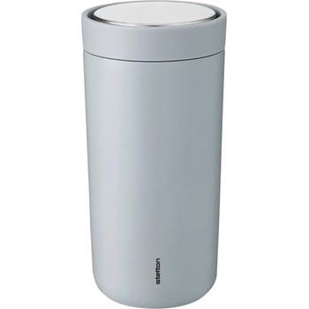 Image 1 of Stelton Термос чаша TO GO CLICK 400 ml, матова облачна, Stelton (SN68527)