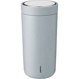Stelton Термос чаша TO GO CLICK 400 ml, матова облачна, Stelton (SN68527)