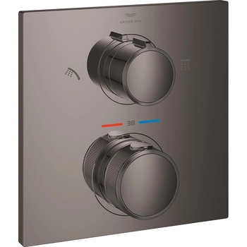 GROHE Термостат за вграждане, 29181a02, с 2-посочен превключвател душ пита/ ръчен душ (29181a02)