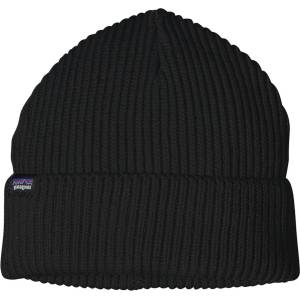 Patagonia Зимна шапка (beanie) Patagonia Fisherman's Rolled Beanie - Black - размер One Size (204-2001-0111)