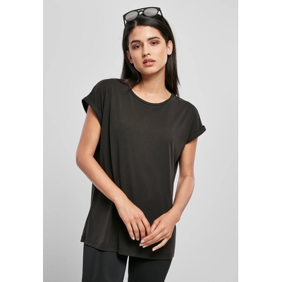 Urban Classics Дамска дълга тениска в черен цвят Urban Classics UB-TB4092-00007 - Черен, размер 5XL