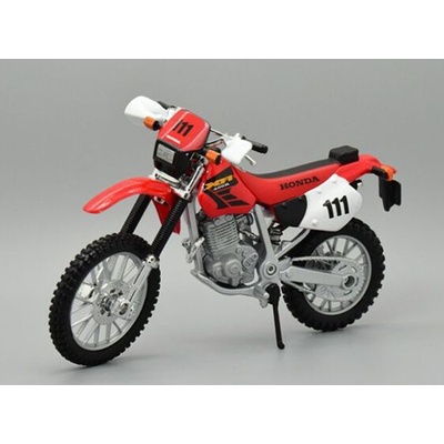 Miasto Maisto motorka bez podstavce Honda XR400R červená 1:18