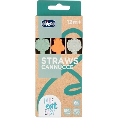 Chicco Slamky silikónové 6 ks 12 mes.+