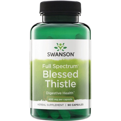 Swanson Benedikt Lékařský Blessed Thistle 400 mg 90 kapslí