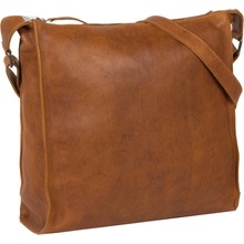 Justified dámska kožená crossbody kabelka Luisa koňaková