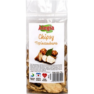 ALEGIA Чипс от артишок от Ерусалим 70 г
