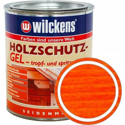 Německá gelová lazura s olejem na ochranu dřeva WILCKENS Holzschutz gel