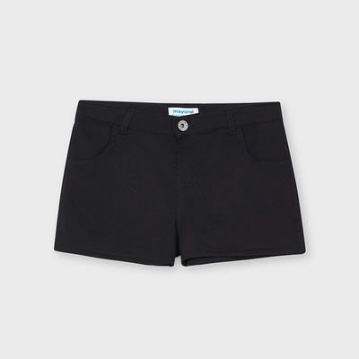 Mayoral Къси меки панталонки в черно за момиче Майорал