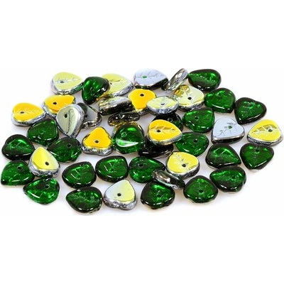 Glass beads, s.r.o. Lístečky 11100074 9 mm 50140/28001 Balení: 15ks