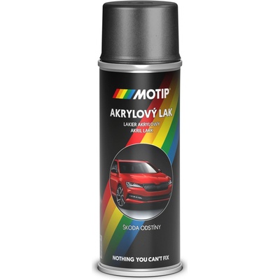 Motip Škoda akrylový sprej autolak 9901 šedá grafitová metalíza 150 ml | Zboží Auto