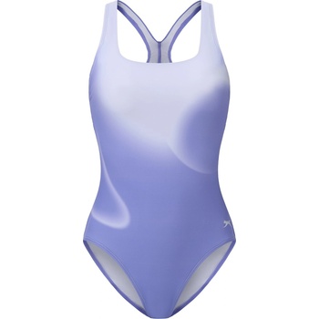 Slazenger Дамски бански костюм Slazenger Square Neck Suit Womens - Perwinkle Orb