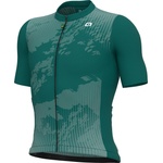 Alé Мъжка фланелка с къс ръкав за колоездене Alé Krakatoa Jersey Cycling jersey - Moss Green (056-3420-0414)