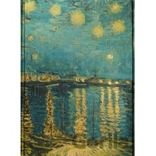 Van Gogh Starry Night Over the Rhone (Foiled Journal