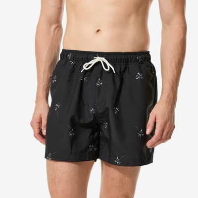 Olaian pánske boardové šortky 100 Eco Splash 15" čierne