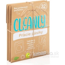 CLEANLY ECO pracie pásiky bez vône 96 ks