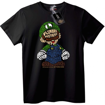NOONEBRAND Тениска с калиграм на Mario - M, White