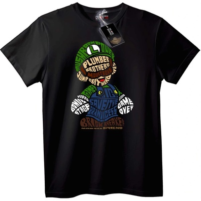 NOONEBRAND Тениска с калиграм на Mario - M, White
