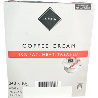 Rioba Smotana do kávy porcovaná 240 x 10 g