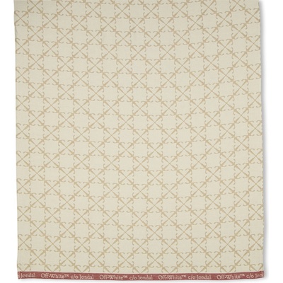 OFF WHITE Хавлиена кърпа OFF WHITE Linen Towels - Beige Red