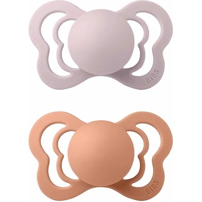 Bibs Couture anatomické cumlíky kaučuk 2ks Pink Plum / Peach