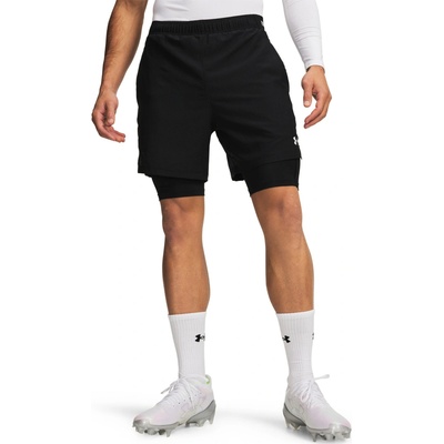 Under Armour Vanish Wven Short 2.0 2in1 Black / White