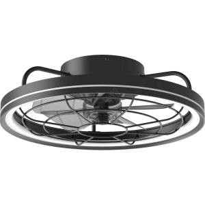 Aigostar - LED Димируем таванен вентилатор LED/40W/230V 2700-6500K + д. у. черен (AI1948)