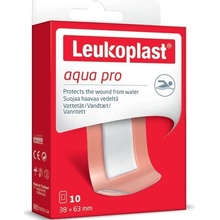 Leukoplast Aqua Pro náplast voděodolná 38 x 63 mm 10 ks