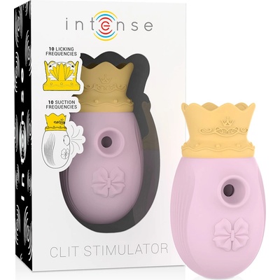 Intense Clit Stimulator 10 Licking and Suction Pink