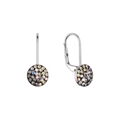 Evolution Group Cz Stříbrné náušnice s krystaly Swarovski, Moonlight 31321.3