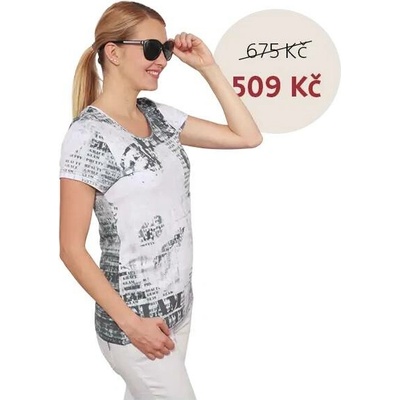 Tričko krátký rukáv DIETA bílo-modrá