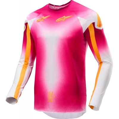 Alpinestars Supertech SX AFD MIG ružovo-bielo-oranžový