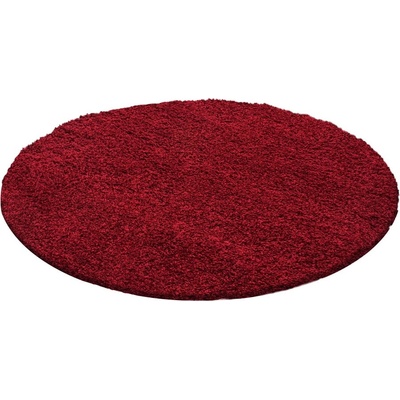 Ayyildiz Червен кръгъл килим ø 120 cm Life - Ayyildiz Carpets (LIFE1201201500RED)